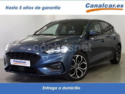 Usado Ford Focus ST-Line 125 CV (91 kW) 2020 Azul Berlina