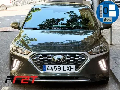 Usado Hyundai Ioniq 141 CV (103 kW) 2022 Gris / plata Utilitario
