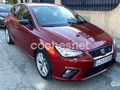 Usado Seat Ibiza FR 90 CV (66 kW) 2018 Rojo Utilitario