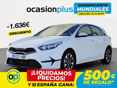Usado Kia Ceed 100 CV (73 kW) 2025 Blanco Utilitario