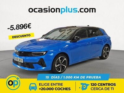 Usado Opel Astra 130 CV (95 kW) 2024 Azul Berlina