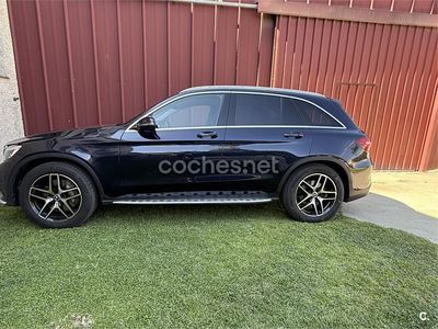 Usado Mercedes GLC220 170 CV (125 kW) 2019 Azul SUV