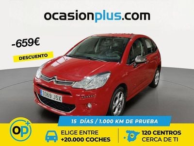 Rojo Usado 2016 Citroën C3 PureTech | 8900 € (Precio justo)