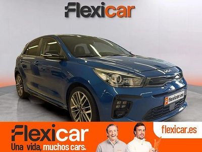 Usado Kia Rio GT-Line 100 CV (73 kW) 2022 Azul