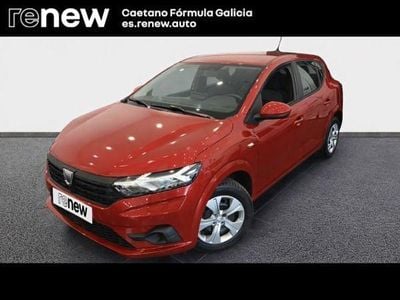 Usado Dacia Sandero Essentiel 101 CV (74 kW) 2022 Rojo Berlina