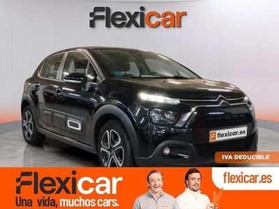 Usado Citroën C3 PureTech 83 CV (61 kW) 2024 Negro Berlina