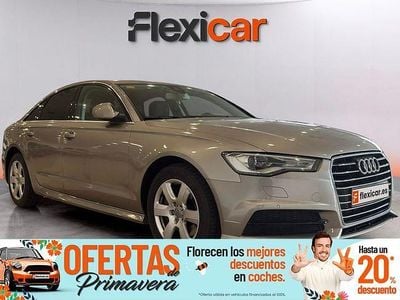Usado Audi A6 S-Line 218 CV (160 kW) 2017 Gris Berlina