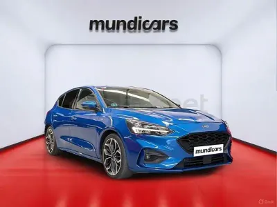 Usado Ford Focus ST-Line 125 CV (91 kW) 2019 Azul Berlina