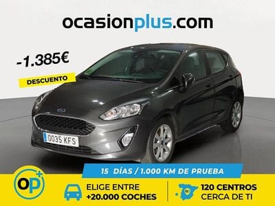 Gris Usado 2017 Ford Fiesta Trend+ Utilitario | 9065 € (Precio justo)