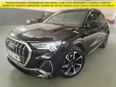 Usado Audi Q3 S-Line 150 CV (110 kW) 2019 Negro SUV