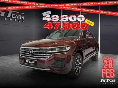 Usado VW Touareg R-line 231 CV (169 kW) 2021 Granate SUV