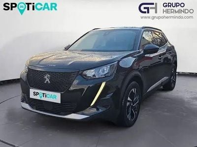 Käytetty Peugeot e-2008 Allure 100 kW (136 HP) 2021 Musta Katumaasturi