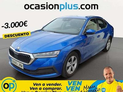 Usado Skoda Octavia Ambition 116 CV (85 kW) 2022 Azul Utilitario