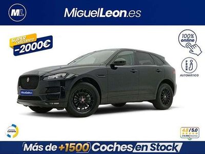 Usado Jaguar F-Pace Portfolio 181 CV (133 kW) 2017 Negro SUV