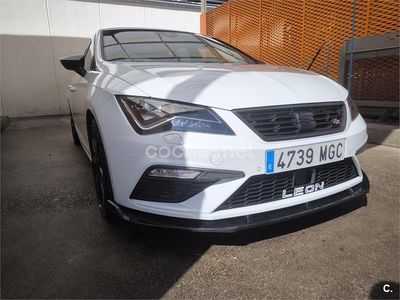 Usado Seat Leon ST FR 150 CV (110 kW) 2020 Blanco Familiar