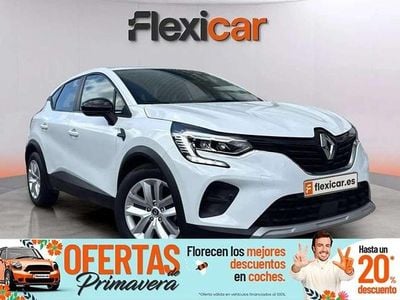 Usado Renault Captur Zen 91 CV (66 kW) 2021 Blanco SUV