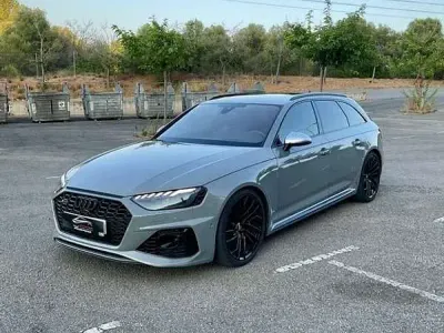 Usado Audi RS4 Ambiente 450 CV (330 kW) 2021 Gris Familiar