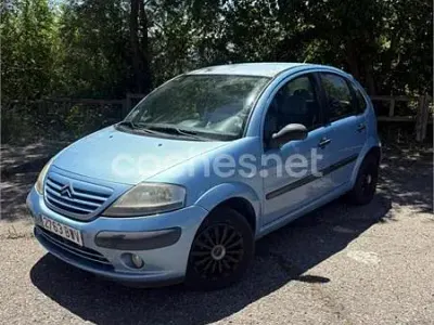 Usado Citroën C3 75 CV (55 kW) 2002 Azul Utilitario