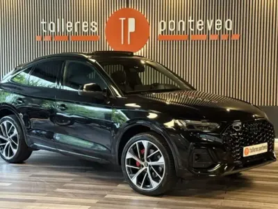 Usado Audi Q5 Sportback S-Line 204 CV (150 kW) 2022 Negro SUV