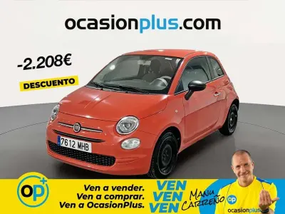 Usado Fiat 500 71 CV (52 kW) 2023 Naranja Utilitario
