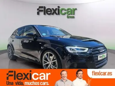 Usado Audi A3 Sportback 190 CV (139 kW) 2018 Negro Utilitario