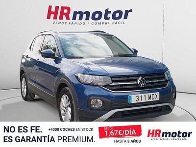 Usado VW T-Cross Advance 110 CV (80 kW) 2023 Azul SUV