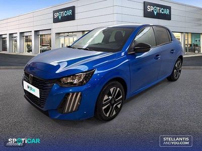 Usado Peugeot 208 Style 100 kW (136 CV) 2023 Azul Utilitario