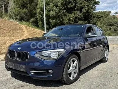 Usado BMW 116 M Sport 136 CV (100 kW) 2012 Azul Utilitario