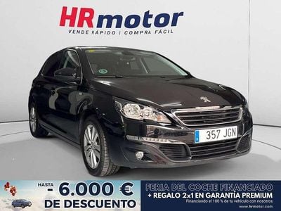 Negro Usado 2015 Peugeot 308 Style Utilitario | 8890 € (Precio justo)