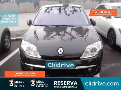 Brugt Renault Laguna III Dynamique 150 HK (110 kW) 2008 Sort Sedan