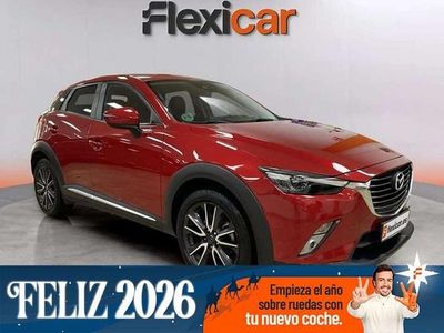 Burdeos Usado 2017 Mazda CX-3 Luxury SUV | 14.390 € (Precio justo)