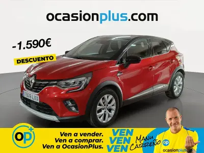 Usado Renault Captur Zen 90 CV (66 kW) 2022 Rojo SUV