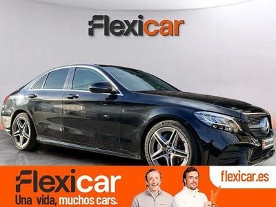 Usado Mercedes C200 160 CV (117 kW) 2019 Negro Berlina