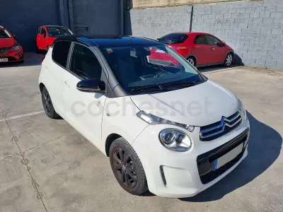 Usado Citroën C1 72 CV (52 kW) 2019 Blanco Utilitario