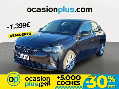 Begagnad Opel Corsa Elegance 100 HK (73 kW) 2021 Svart Sedan