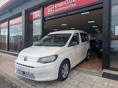 Usado VW Caddy Beach 102 CV (75 kW) 2021 Blanco Monovolumen