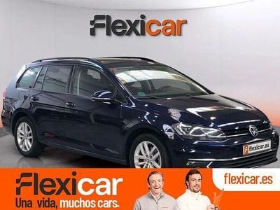 Usado VW Golf VII Business 115 CV (84 kW) 2020 Azul Familiar