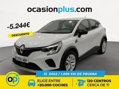 Blanco Usado 2022 Renault Captur Intens SUV | 13.690 € (Buen precio)