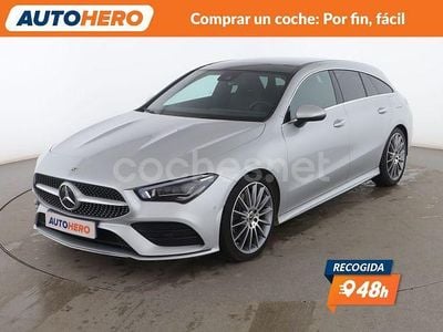 Gris Usado 2021 Mercedes CLA250 Shooting Brake AMG line Familiar | 32.299 €