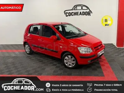 Usado Hyundai Getz GLS 82 CV (60 kW) 2004 Rojo Utilitario