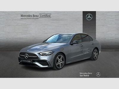 Usado Mercedes C220 AMG line 200 CV (147 kW) 2025 Gris selenita (metalizado) Berlina