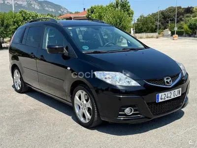 Usado Mazda 5 Active 145 CV (106 kW) 2008 Negro Monovolumen
