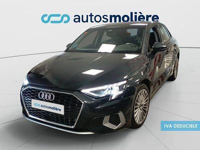 Usado Audi A3 Advanced Plus 150 CV (110 kW) 2021 Gris Berlina