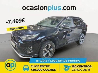 Negro Usado 2021 Toyota RAV4 Advance Recogida | 32.990 € (Buen precio)