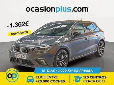 Usado Seat Ibiza FR 115 CV (84 kW) 2019 Gris Utilitario