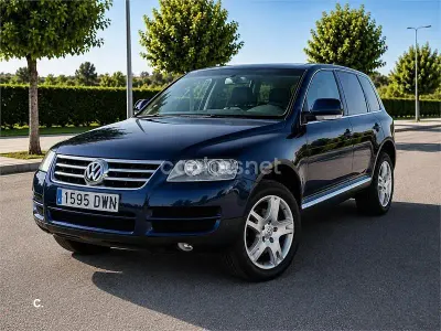 Usado VW Touareg 225 CV (165 kW) 2006 Azul SUV