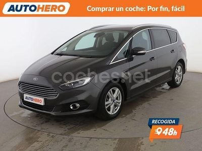 Gris Usado 2017 Ford S-MAX Titanium Monovolumen | 19.499 € (Precio justo)