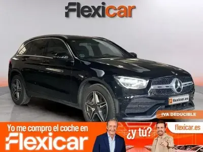 Usado Mercedes GLC200 163 CV (119 kW) 2020 Negro SUV