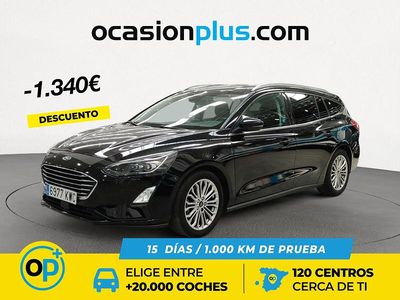 Negro Usado 2019 Ford Focus Titanium Familiar | 14.750 € (Un poco caro)