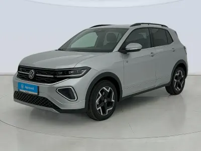 Usado VW T-Cross R-line 116 CV (85 kW) 2025 Gris plata SUV